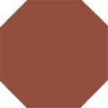 Метлахская восьмиугольная плитка Red Octagon 10,6x10,6см Original Style