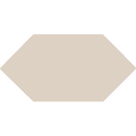 Метлахская шестиугольная плитка Dover White Hexagon 151x75x53мм Original Style