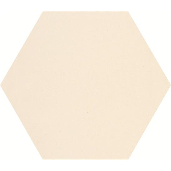 Метлахская шестиугольная плитка White Hexagon 12,7x12,7см Original Style