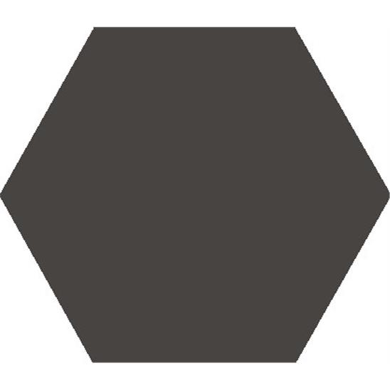 Метлахская шестиугольная плитка Black Hexagon 12,7x12,7см Original Style