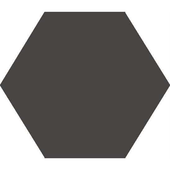 Метлахская шестиугольная плитка  Black Hexagon 18,5х18,5см Original Style