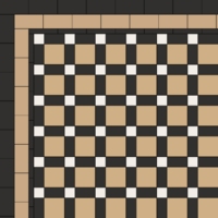Метлахская квадратная плитка Buff Square 151x151x9мм Original Style