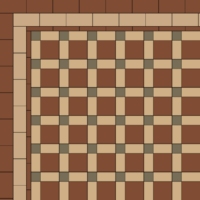 Метлахская квадратная плитка Red Square 10,6х10,6 см Original Style