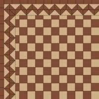 Метлахская квадратная плитка Red Square 10,6х10,6 см Original Style