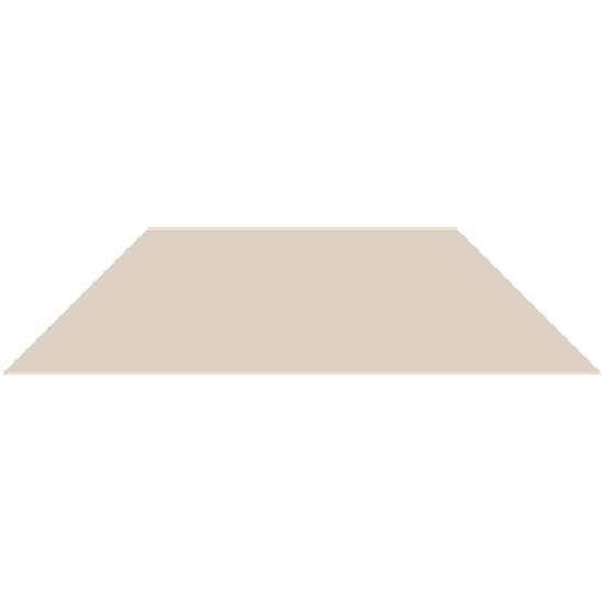 Метлахская плитка трапеция Dover White Trapezium 5,2х7,5х14,9см Original Style