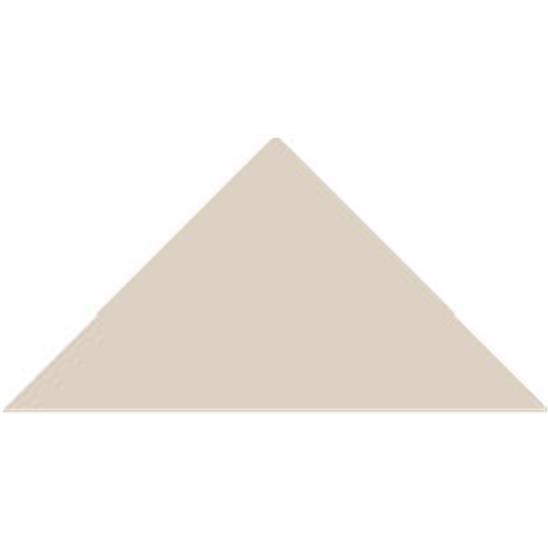 Метлахская треугольная плитка Dover White Triangle 5,2х5,2х7,3см Original Style