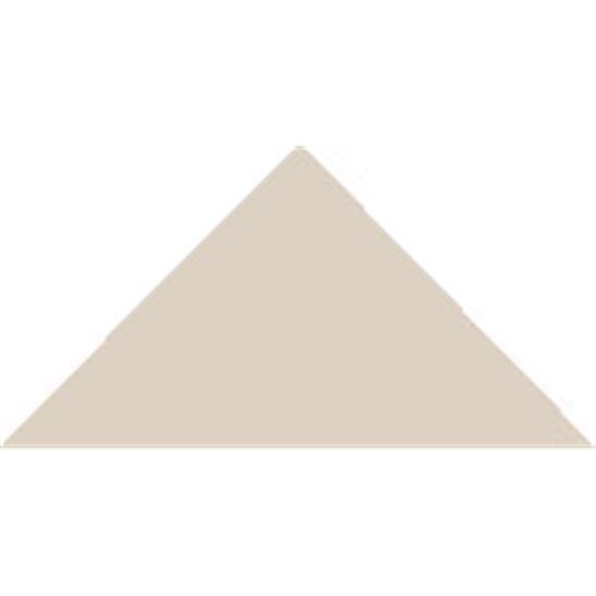 Метлахская треугольная плитка Dover WhiteTriangle 3,6х3,6х5см Original Style