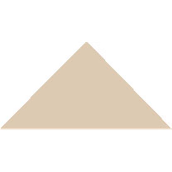 Метлахская треугольная плитка WhiteTriangle 3,6х3,6х5см Original Style