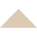 Метлахская треугольная плитка WhiteTriangle 3,6х3,6х5см Original Style