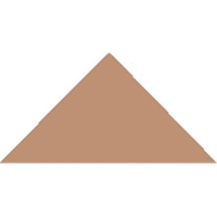 Метлахская треугольная плитка Buff Triangle 3,6х3,6х5см Original Style