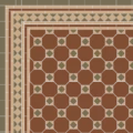 Метлахская треугольная плитка GreenTriangle 3,6х3,6х5см Original Style