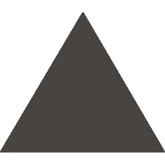 Метлахская треугольная плитка Black Equilateral Triangle 10,4х10,4х10,4см Original Style