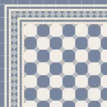 Метлахская прямоугольная плитка Blue Rectangle 7,5х15,1см Original Style