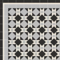 Метлахская прямоугольная плитка Black Rectangle 5,3х15,1см Original Style
