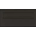 Метлахская плитка ограничитель ступени с насечками Black 7,5х15,1см Original Style