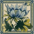Декоративная плитка Artworks Peony on Colonial White 15,2х15,2см Original Style