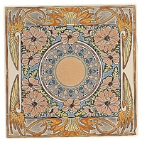 Керамическая плитка Alphonse Mucha Evening Reverie 15,2х15,2см Original Style