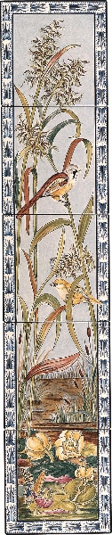 Панно Birds And Butterfly, 15х15 см, Original Style