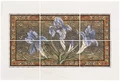 Панно Blue Iris 6-Tile Panel, 15х15 см, Original Style