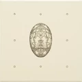 7811B Настенная плитка Dot Cartouche with Egg, 15,2х15,2см, Original Style