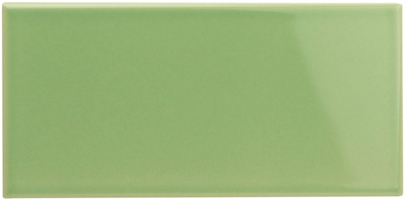GPG9002 Керамическая настенная плитка глянцевая Palm Green, 7,5х15,2см Original Style