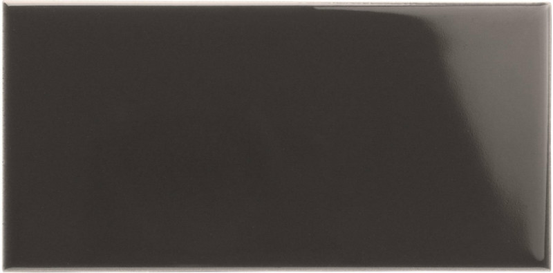 GCH9002 Керамическая настенная плитка глянцевая Charcoal Grey 7,5х15,2см Original Style