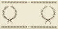 Бордюр Узорный Double Laudatory Wreath, 7,5х15 см, Original Style