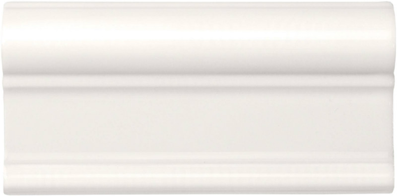 A9901 Керамический бордюр Victoria Brilliant White 7,5х15,2см Original Style