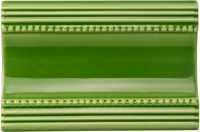 GPV9929 Керамический карниз Cornice Pavilion Green 7,5х15,2см Original Style