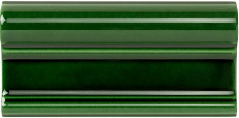 E9901 Керамический бордюр Victoria Victorian Green 7,5х15,2см Original Style