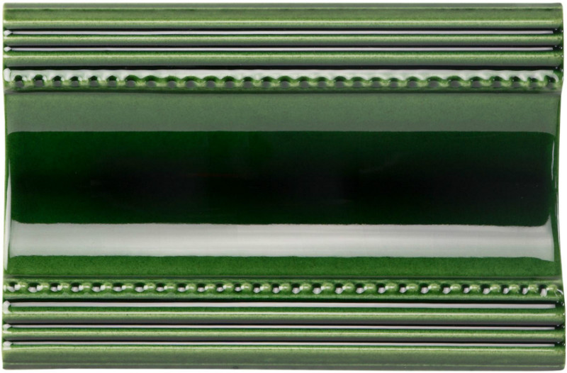 E9929 Керамический карниз Cornice Victorian Green 7,5х15,2см Original Style