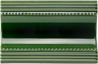 E9929 Керамический карниз Cornice Victorian Green 7,5х15,2см Original Style