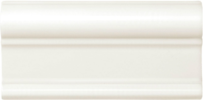 GKT9901 Керамический бордюр Victoria Vintage White 7,5х15,2см Original Style