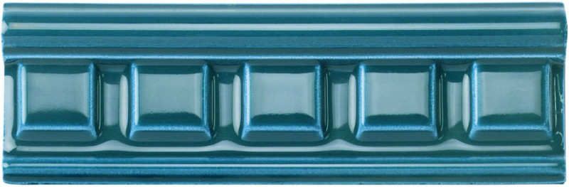 GBB9905 Керамический бордюр Dentil Baroque Blue 5х15,2см Original Style