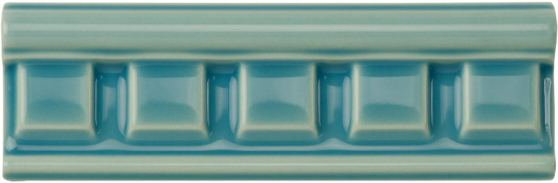 GAQ9905 Керамический бордюр Dentil Aqua Source 5х15,2см Original Style