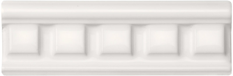 A9905 Керамический бордюр Dentil Brilliant White 5х15,2см Original Style