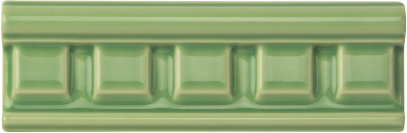 GPG9905 Керамический бордюр Dentil Palm Green 5х15,2см Original Style