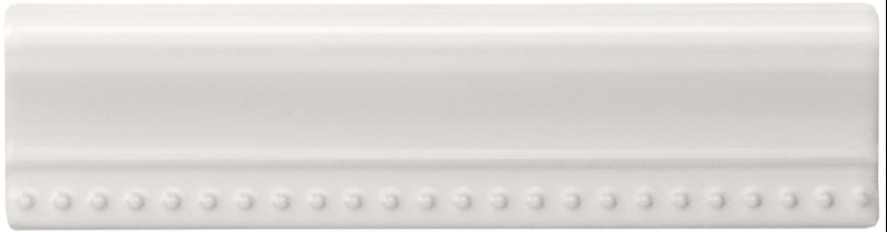 A9928 Керамический бордюр Hogarth Brilliant White 3,8х15,2см Original Style