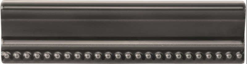 GCH9928 Керамический бордюр Hogarth Charcoal Grey 3,8х15,2см Original Style