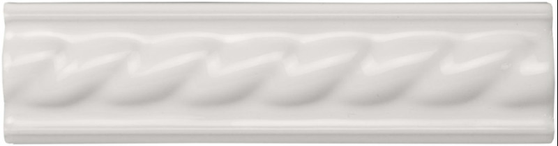 A9902 Керамический бордюр Rope Brilliant White 4х15,2см Original Style