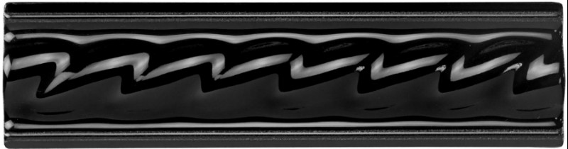 N9902 Керамический бордюр Rope Jet Black 4х15,2см Original Style