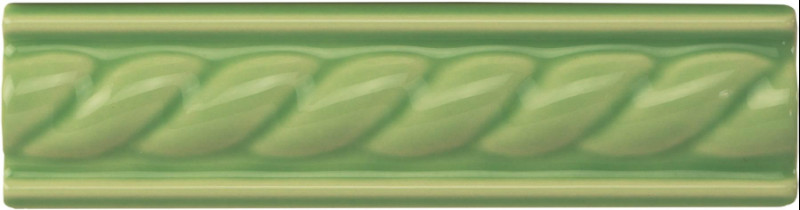 GPG9902 Керамический бордюр Rope Palm Green 4х15,2см Original Style