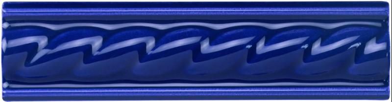 G9902 Керамический бордюр Rope Royal Blue 4х15,2см Original Style