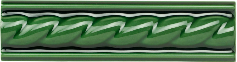 E9902 Керамический бордюр Rope Victorian Green 4х15,2см Original Style