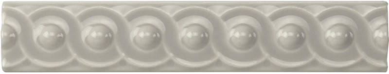 GCE9923 Керамический бордюр Scroll Chancel Grey 2,9х15,2см Original Style