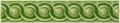 GPV9923 Керамический бордюр Scroll Pavilion Green 2,9х15,2см Original Style