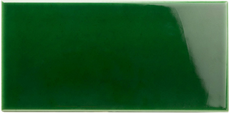 E9002 Керамическая настенная плитка глянцевая Victorian Green 7,5х15,2см Original Style