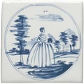 Керамическая плитка Winchester Classic Decoratives Lady with Mansion In a landscape 12,7х12,7 см