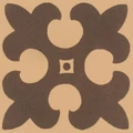 Метлахская узорная плитка GORDON Brown on Buff 5,3х5,3см Original Style