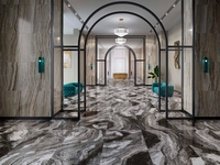 Керамогранит KERAMA MARAZZI Ониче лаппатированный обрезной119,5x119,5x1,1см